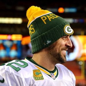 Green bay packer knit hat